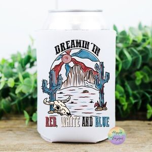 Western 🇺🇸 Can Cooler Koozie